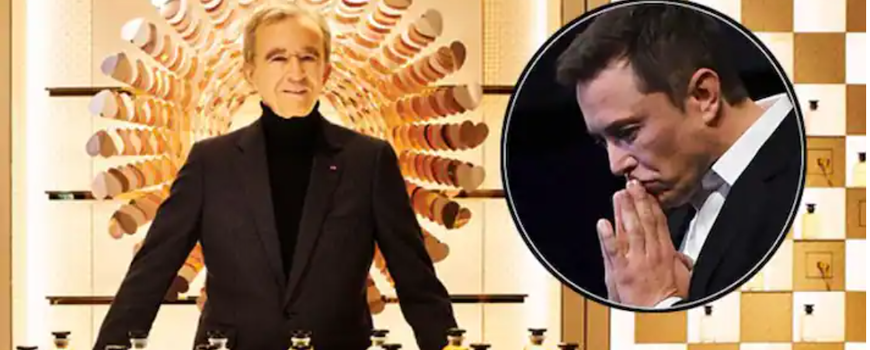 बर्नार्ड अर्नाल्ट बने सर्वाधिक धनाढ्य इलोन मस्कलाई समेत पछि पार्दै