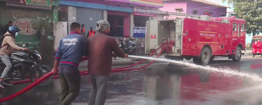 विराटनगरमा चार वर्षदेखि बिग्रिएर थन्किएको ब्रुमर मर्मतपछि पूर्ण सञ्चालन