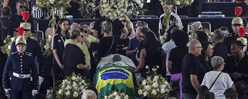 पेलेको आज अन्तिम संस्कार गरिँदै, श्रद्धाञ्जली दिन उर्लियो मानवसागर 