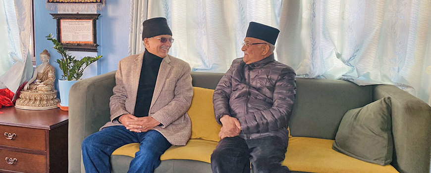 किन पुगे ओली भेट्न बाबुराम बालकोट !